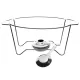Rechaud Oval Porcelana c/ Queimador 