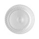 Queijeira de Cristal com Tampa Radial 20x20x12.5cm – Lyor