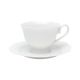 APARELHO D/JANTAR 42 PCS PORCELANA MALDIVAS BRANCO WOLFF *18177