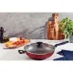 Wok Loreto de Aluminio Com Tampa de Vidro  28CM 3.3L - Tramontina
