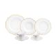 APARELHO DJANTAR 42 PCS PORCELANA MALDIVAS BRANCO CFIO DOURO WOLFF *18179
