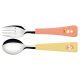 JOGO TALHERES INFANTIL 2PCS BABY FRIENDS INOX COLORIDO TRAMONTINA *23797905