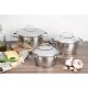 JOGO PANELAS ACO INOX 3PCS ALLEGRA TRAMONTINA *65660220