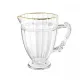 Jarra Cristal Imperial Fio de Ouro 1L Lyor