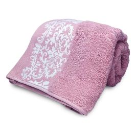 Toalha de Banho Jacquard Medalhão Corttex 70x140cm