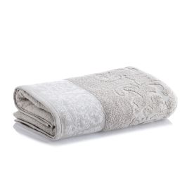 Toalha de Banho Jacquard Medalhão Corttex 70x140cm