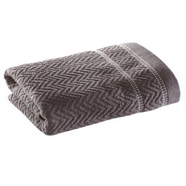 Toalha de Rosto Jacquard Chevron Corttex