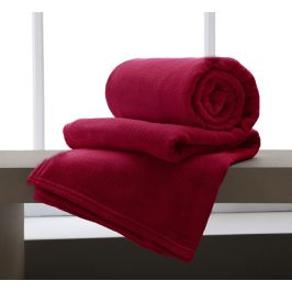 Manta Casal Microfibra Home Design 200 Lisa 180x220cm Corttex