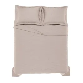 Kit Colcha Queen 3 peças 300 fios Novara Trussardi 260x280cm